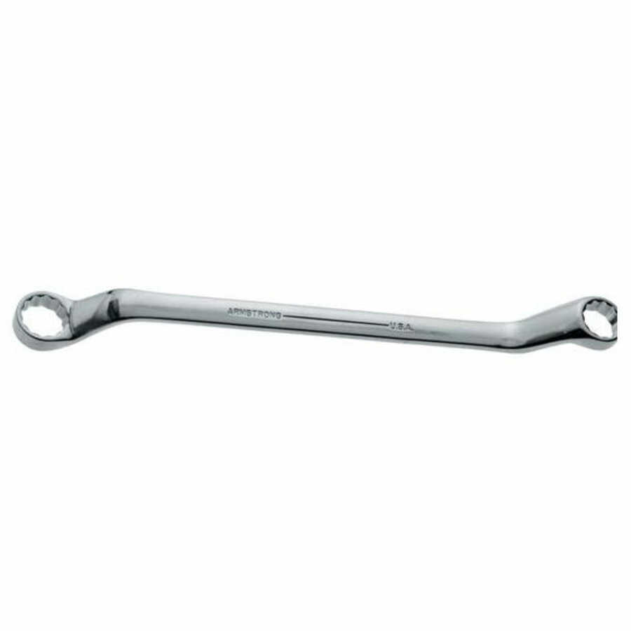 12 Point Metric Full Polish 45 Degree Offset Box Wrench with 30m