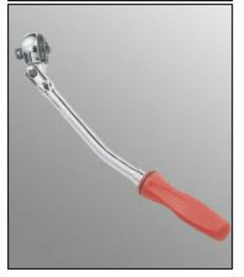 3/8" Drive Bent Handle Flex Head Ratchet w/ Handle