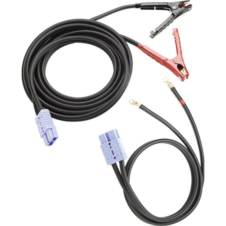 Plug-to-Plug Booster Cables Heavy Duty Kit 2 Ga 30 Ft