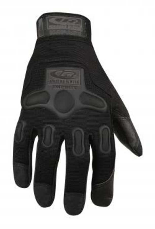 Split Fit Air Impact Gloves All Black - Medium