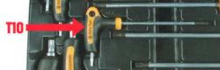 T10 Torx Key Wrench