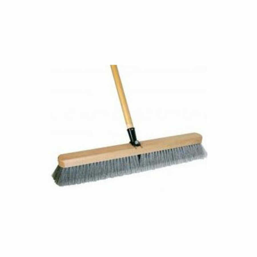 Grey 24" Polystrene Push Broom
