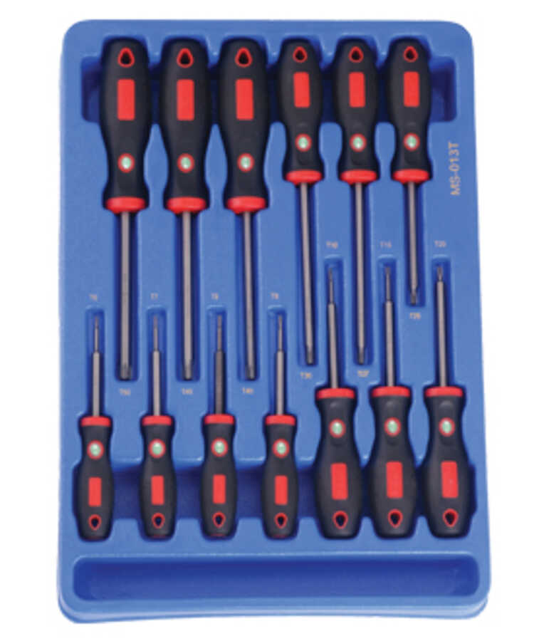 13PC Star Screwdriver Set