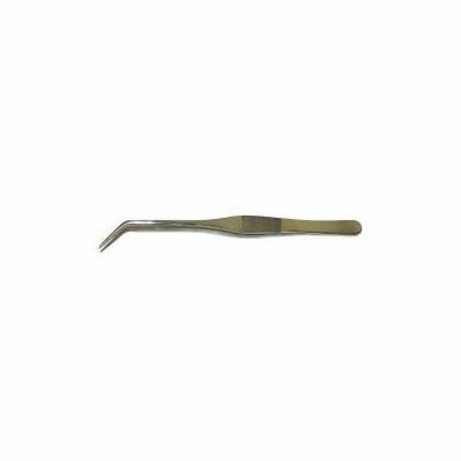 Curved Head Utility Tweezers 6-3/4"