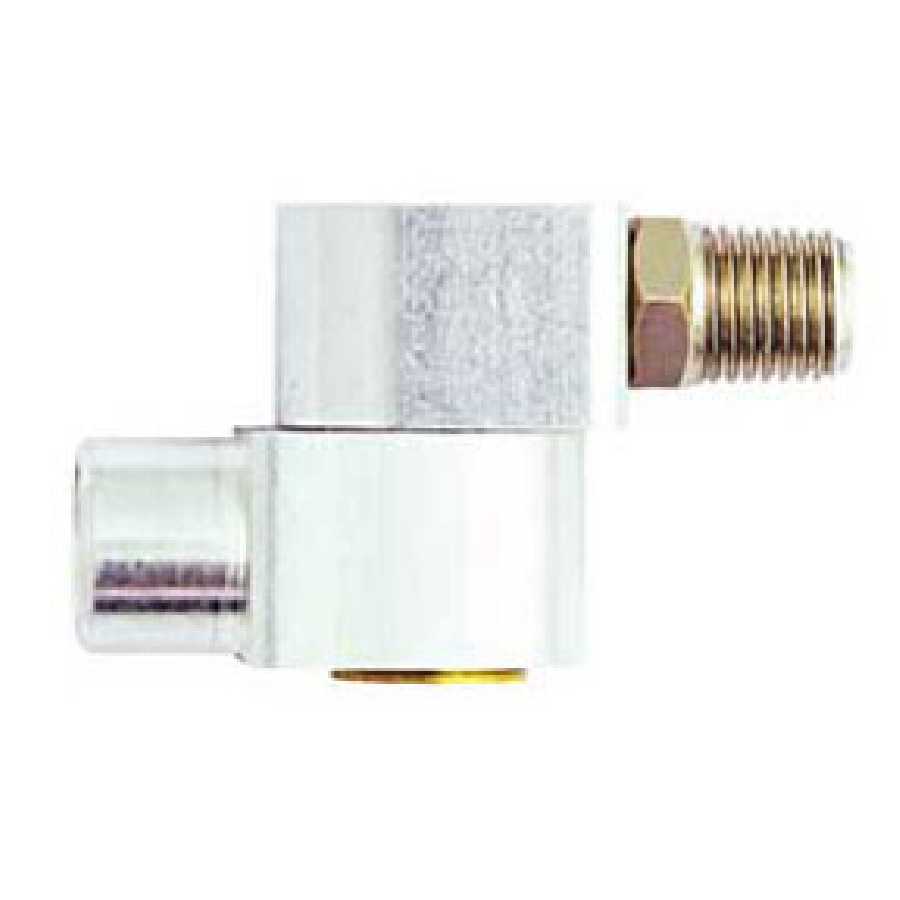 1/4" Air Hose Swivel Connector with Flow Control