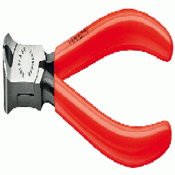 5" Diagonal Cutters w/Spring, Polished Head, Comfort Grip