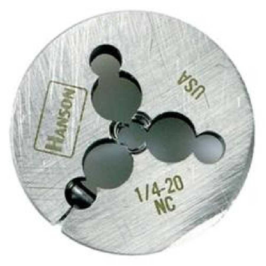 1/2" - 13 NC - Right-Hand Adjustable Round Fractional Die
