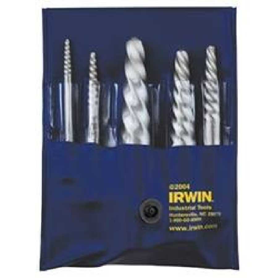 Set 6pc (1-6), Spiral Screw Extractor