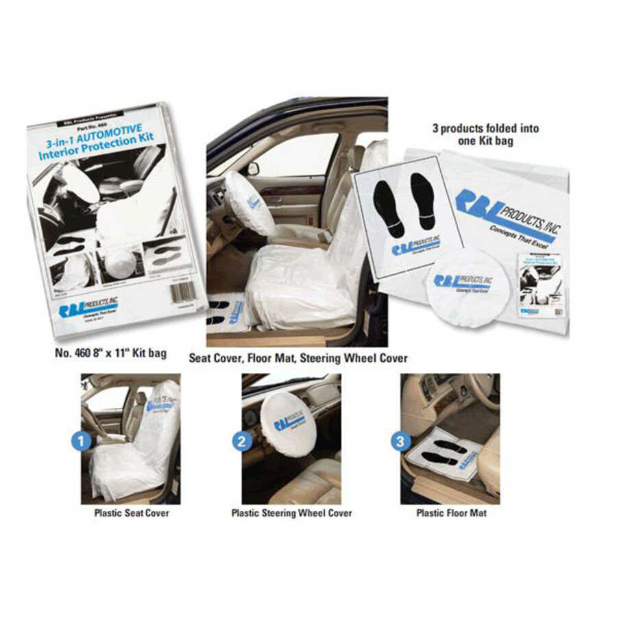 Auto Interior Protection 3-in-1 Kit