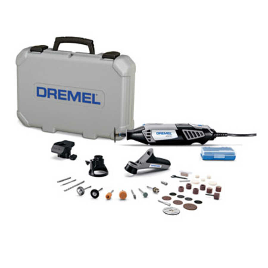 High Performance Rotary Tool Kit With 34 Accessories