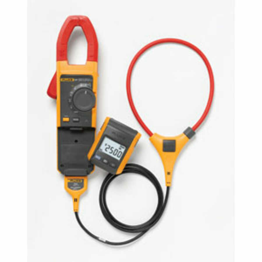 Remote Display True-rms AC/DC Clamp Meter with iFlex