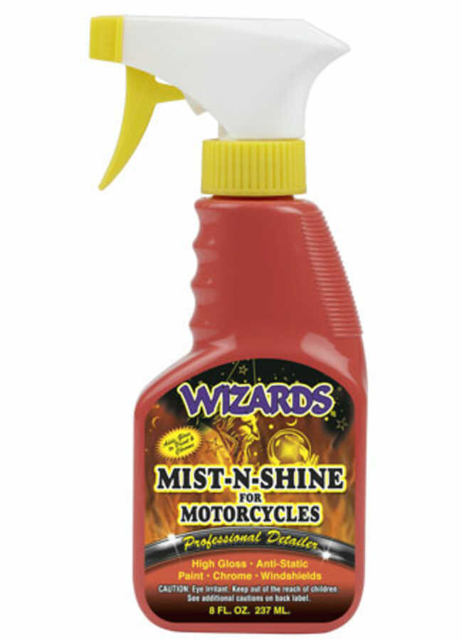 Mist-N-Shine Professional Detailer for Motorcycles 8 Oz