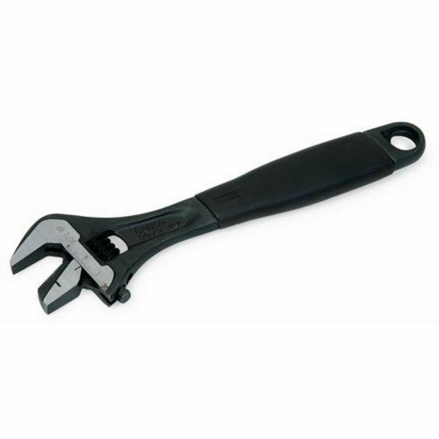 Black Ergonomic Adjustable Wrench Reversible 12 Inch (300mm) 907