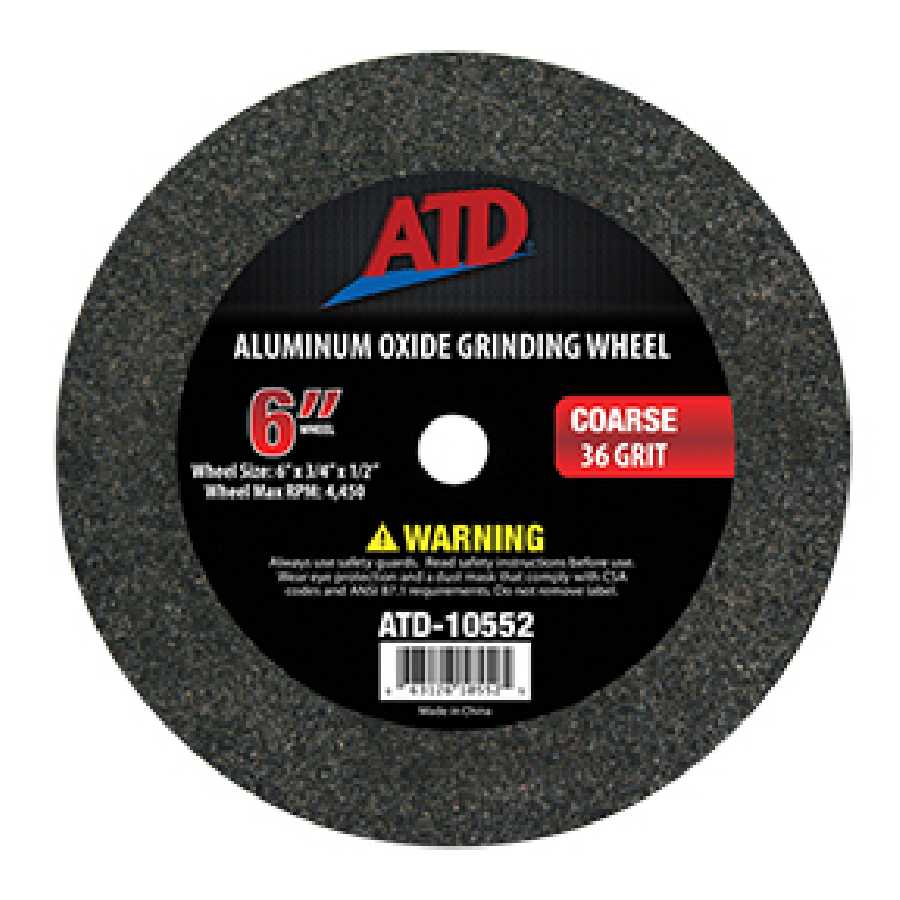 6" COARSE GRIT GRINDING WHEEL