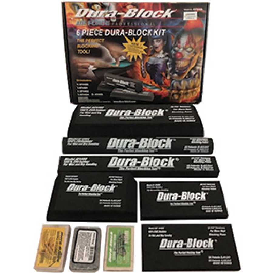 6 PIECE SANDING BLOCK KIT