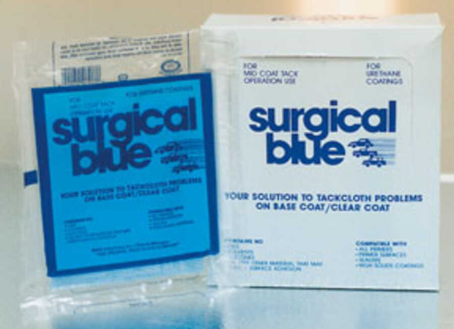 12/BX SURGICAL BLUE TACK RAGS