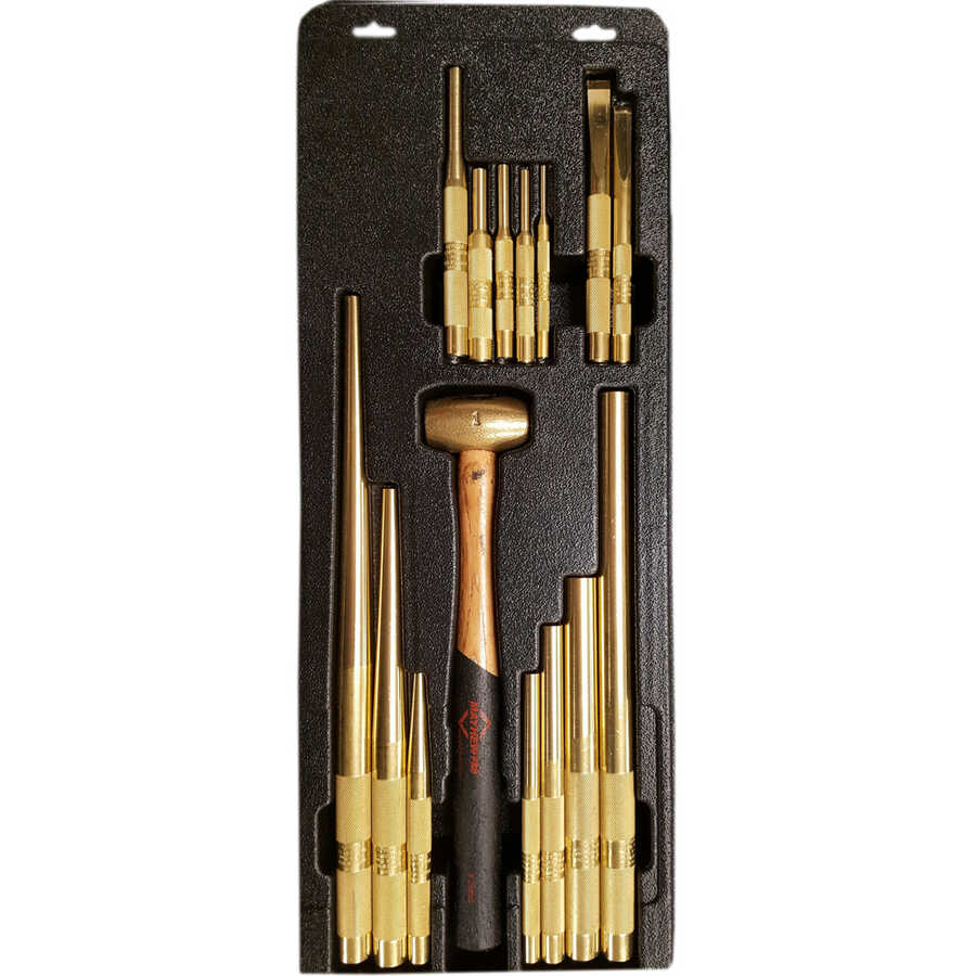 15 PC MASTER BRASS SET-CARDED