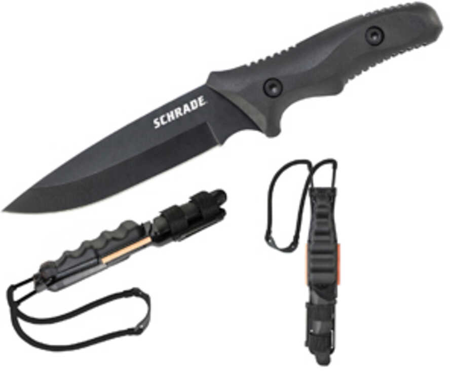 Survival Knife with Slingshot