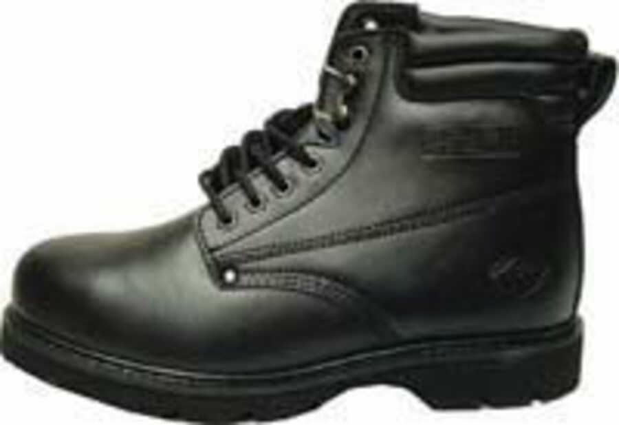 Steel Toe Work Boot Black Size