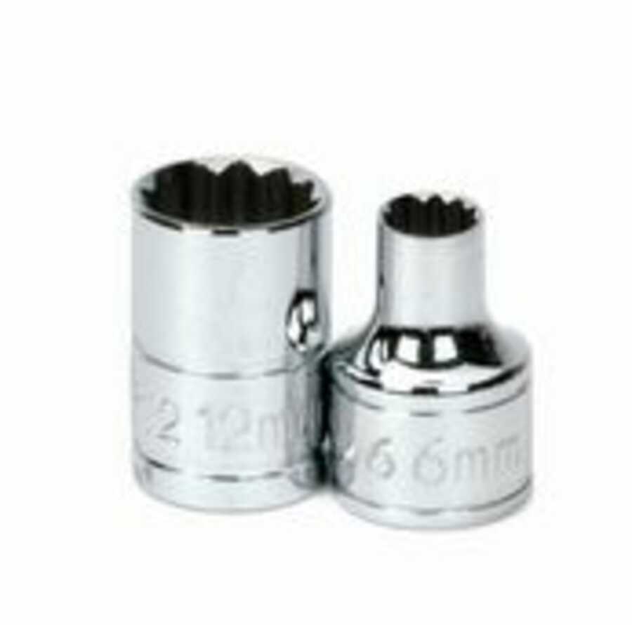 Williams 8MM Shallow 6 Point Socket 3/8 Drive