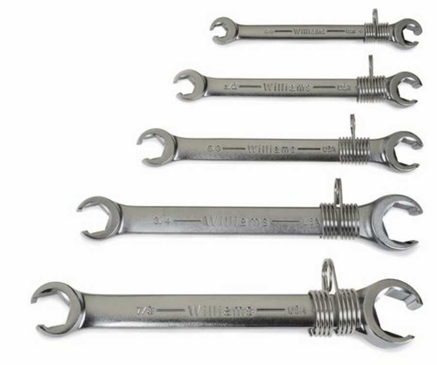 Tools@Height 3/8 x-7/16" 6-Point SAE Double Head Flare Nut Wrenc