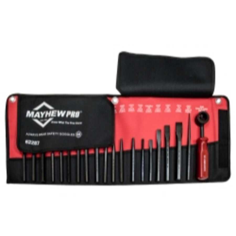 20PC PUNCH & CHISEL KIT