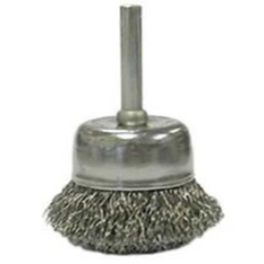 2" Crmp Wire Cup Brush Crs