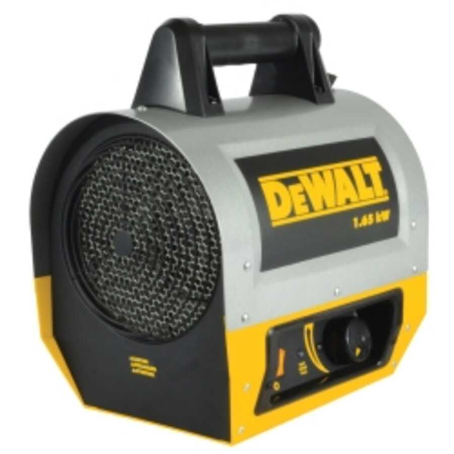 Dewalt Electric Heater, 1.6 kW, 5630 BTU/HR