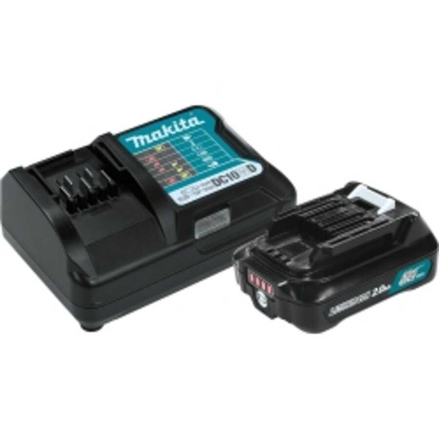 12V Lithium-Ion Battery and Charger Starter Pack