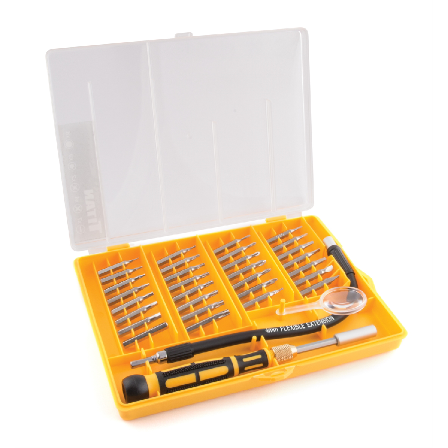 33 Pc Multi-Bit Precision Screwdriver Set