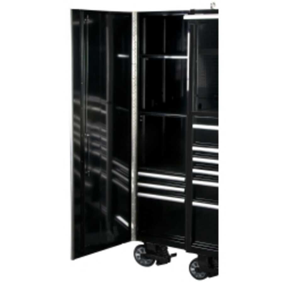 30" 3-Drawer Side Locker (Black)