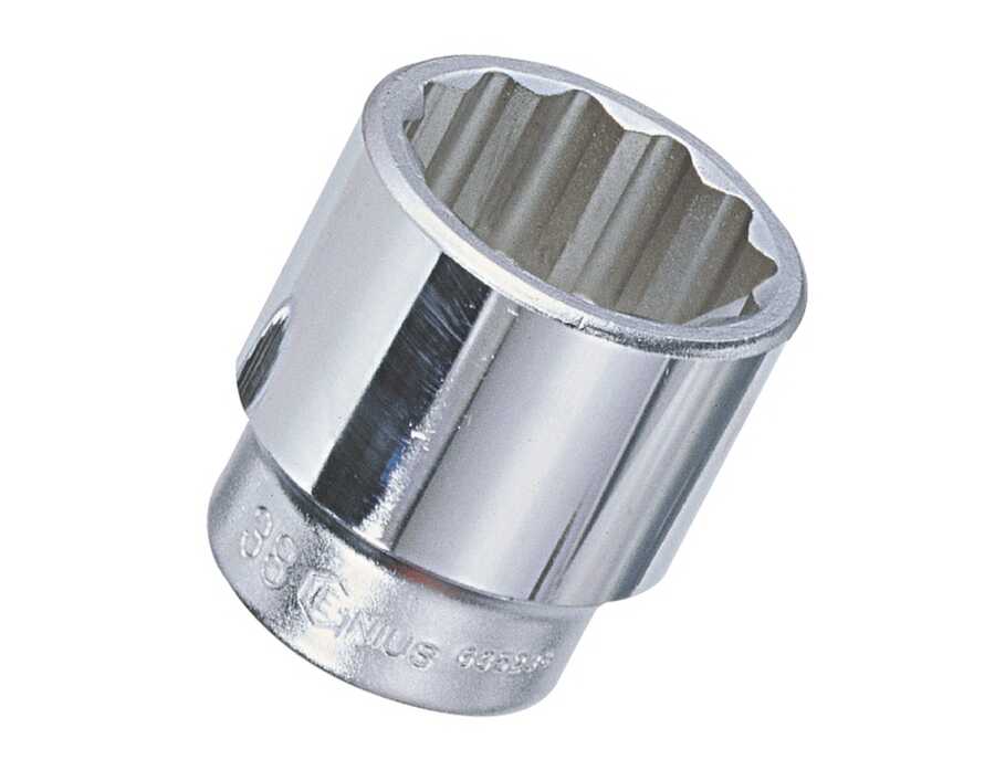 3/4" Dr. 56mm 12-Point Hand Socket