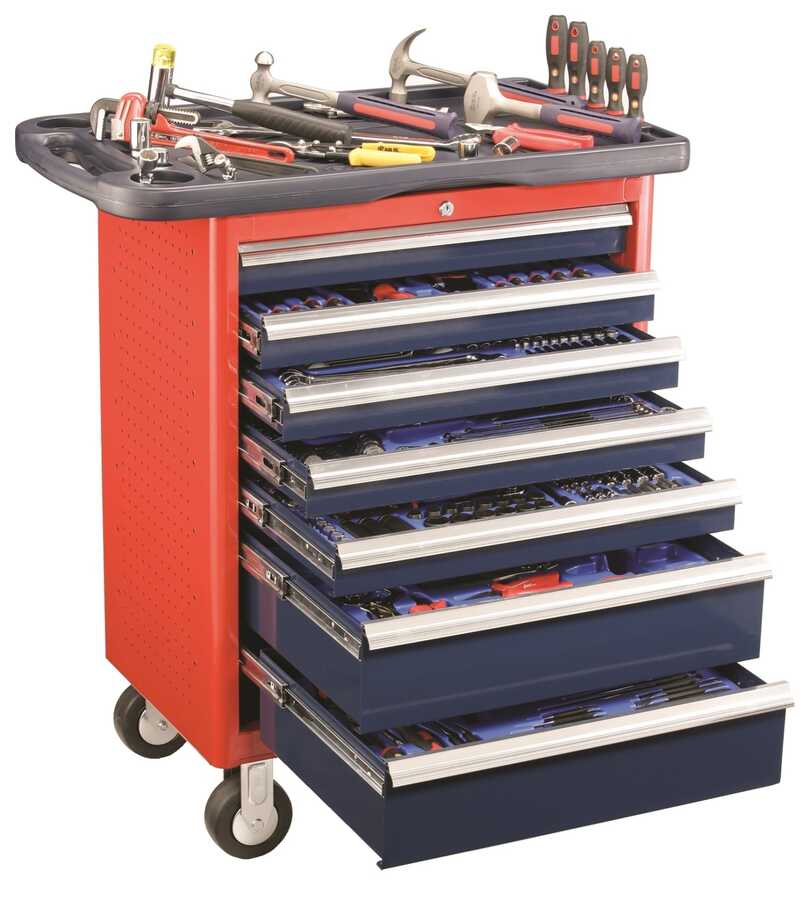 322PC Metric & SAE Master Set with Roller cabinet