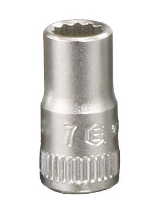 1/4" Dr. 12mm(12 pt.) Hand Socket