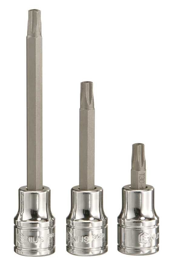 3/8" Dr. T-30 Pentacle Bit Socket 110mmL