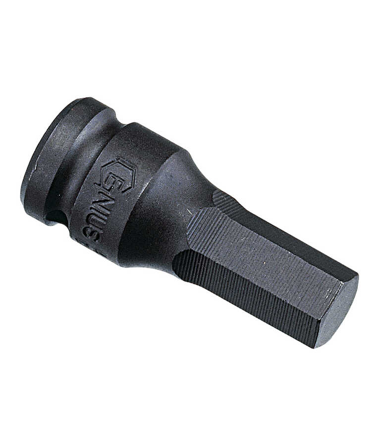 1/2" Dr. 9mm Hex Head Driver 76mmL