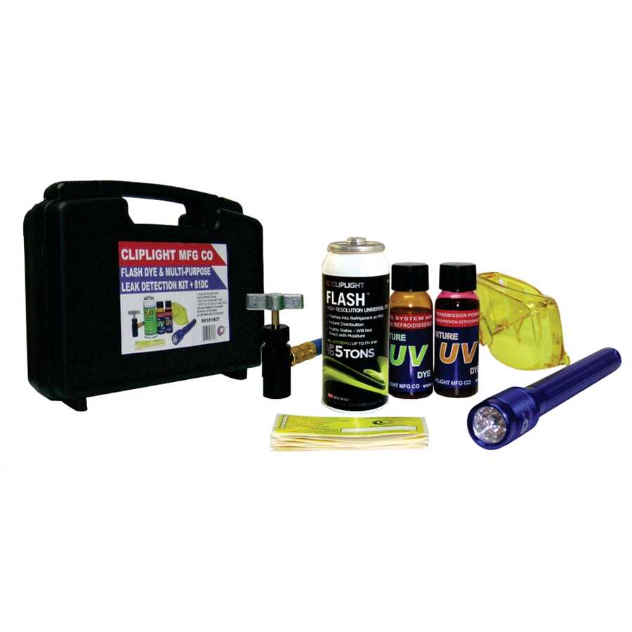 Flash UV Dye Leak Detection Kit