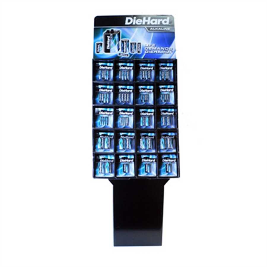 143pc DieHard Battery Display