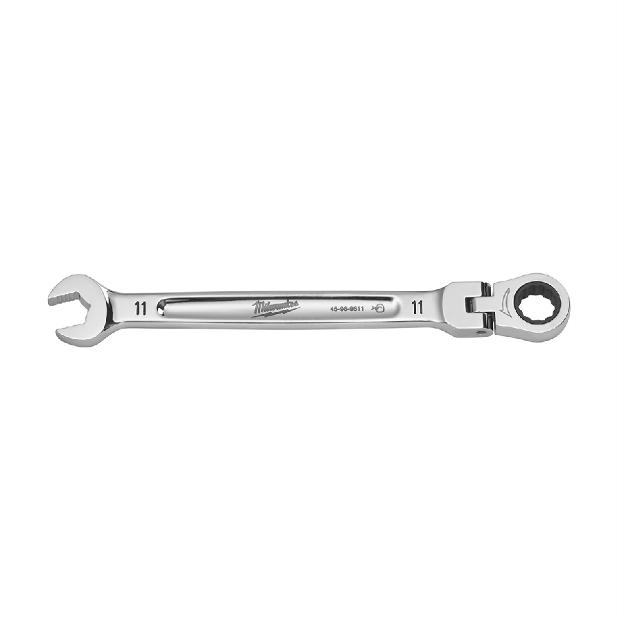 11mm Flex Head Ratcheting Combination Wrench