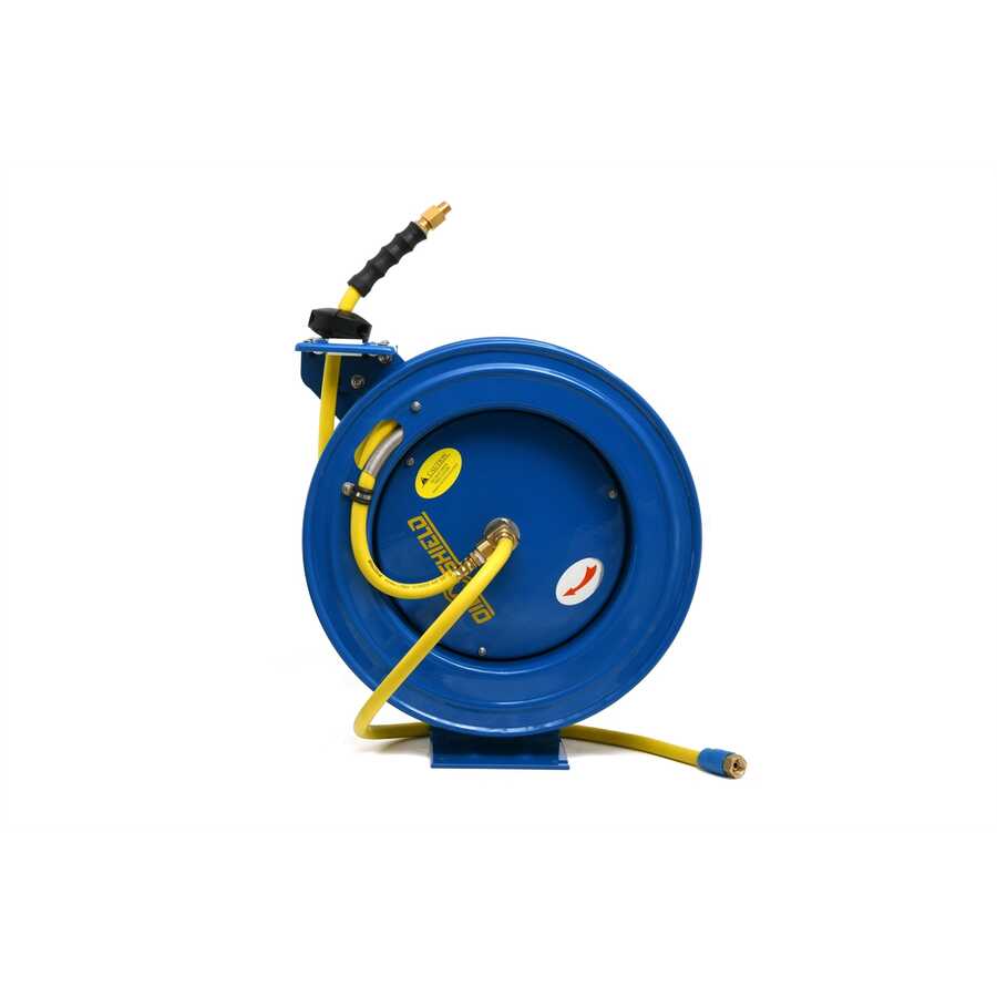 3/8 x 75 FT AIR HOSE REEL YELLOW