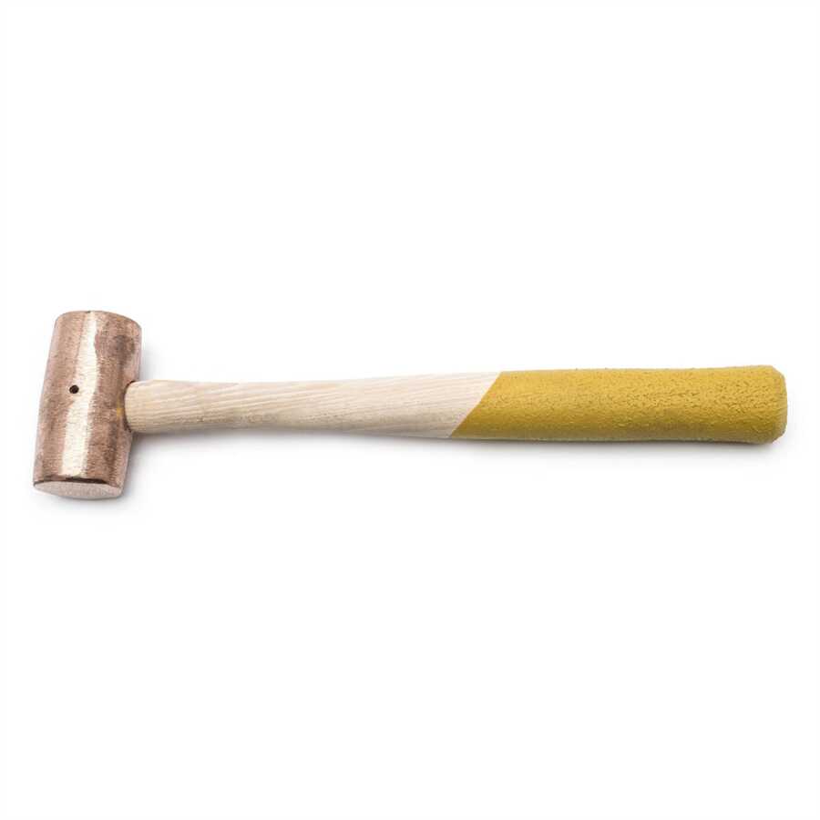 2 lb Copper Hammer with Hickory Handle