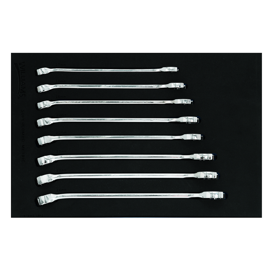8 pc Metric 12-Point SUPERCOMBO(R) Combination Wrench Set in 1/3