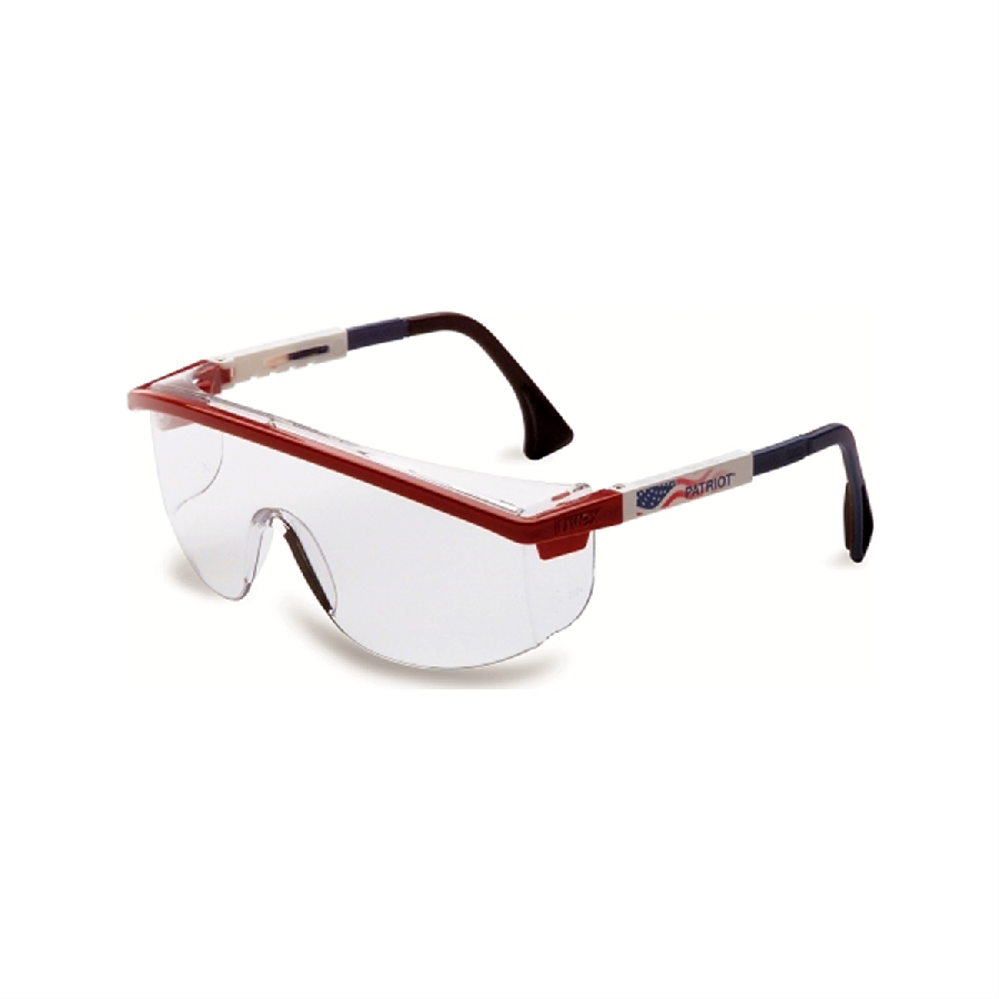 Astrospec 3000(R) Safety Glasses - Patriot w/Clear Lens