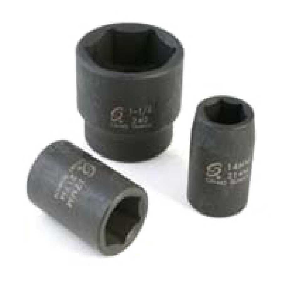 1/2 Inch Drive 6 Pt Std Impact Socket 20mm