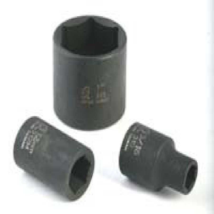 3/8 In Dr Impact Socket, 6 Pt, Std, 10mm