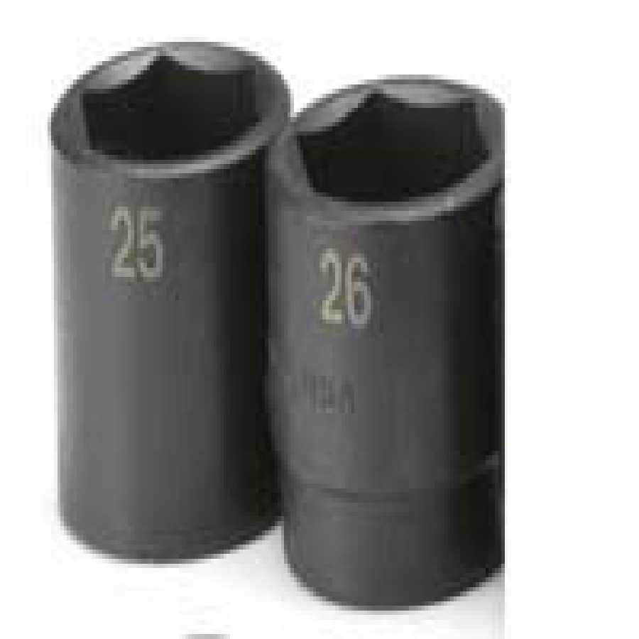 1/2 In Drive 6 Pt Std Metric Impact Socket - 36mm