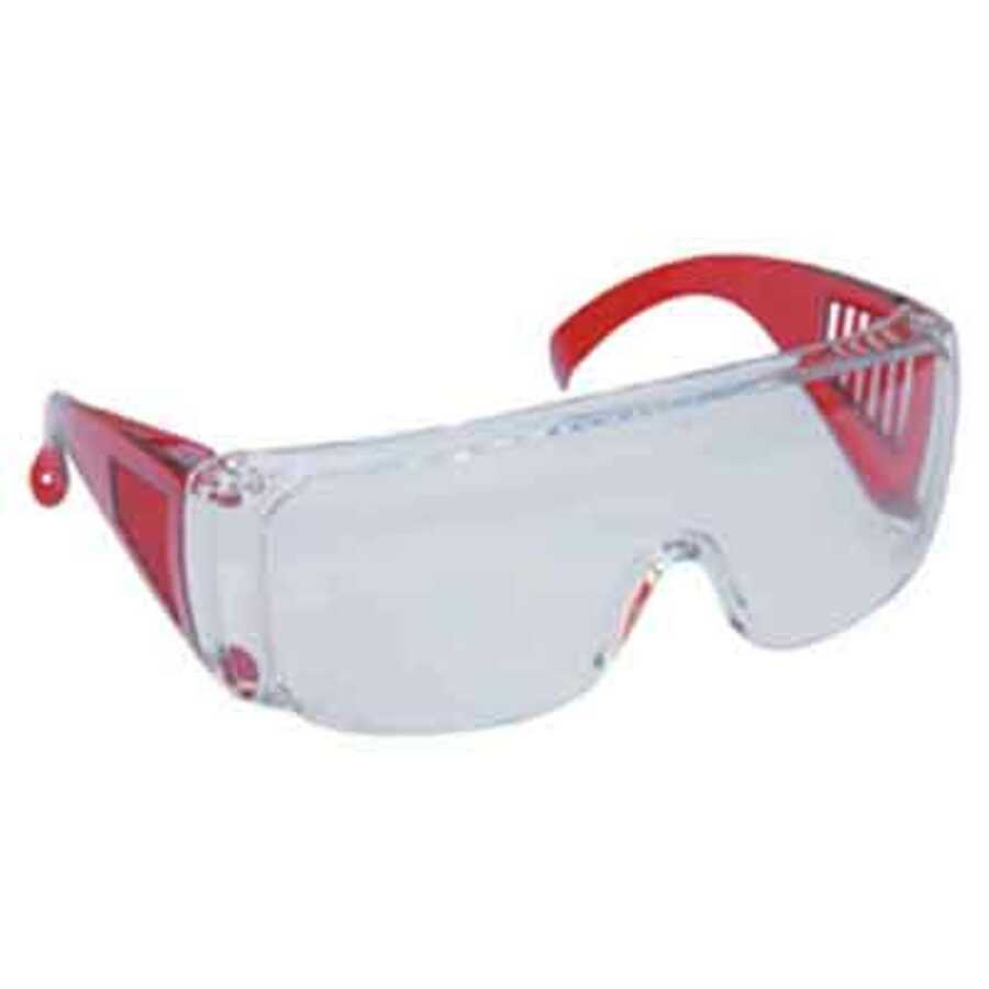Red Safety Glasses