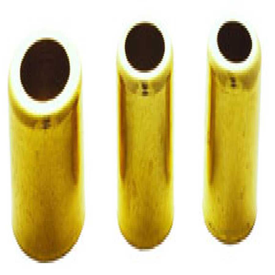 Brass Hose Ferrules - 1 In x .562 ID - 9/16 In OD
