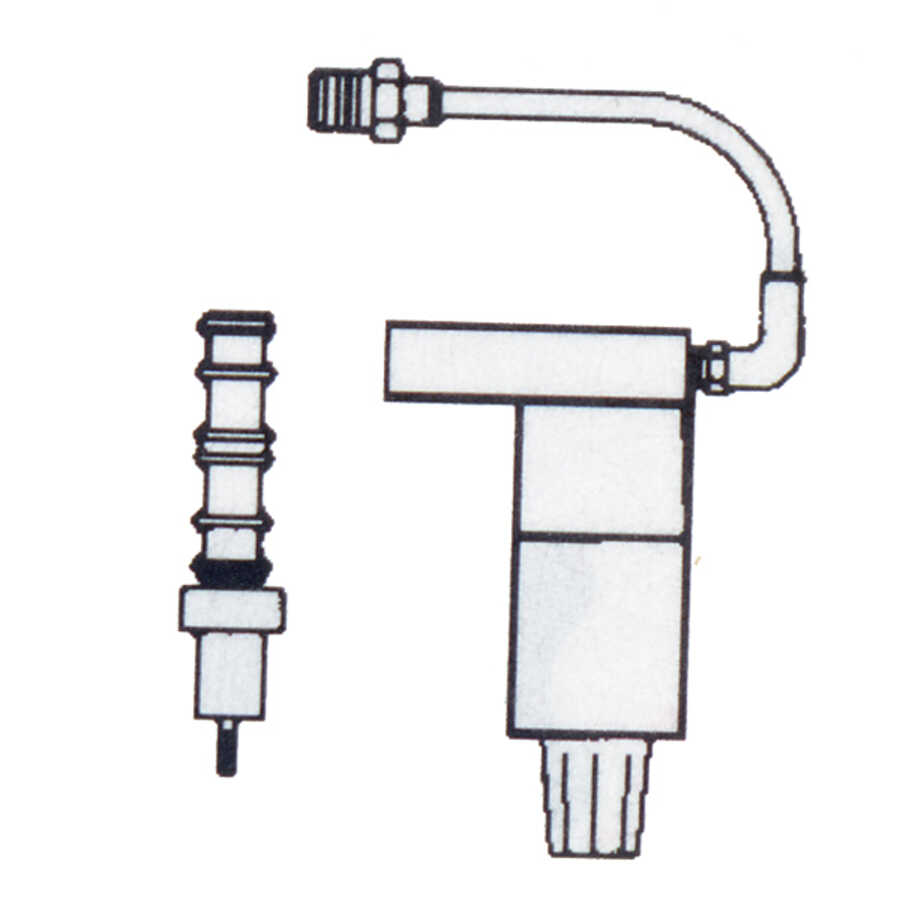 Automatic Valve Retrofit Kit for Oil Filter Crusher