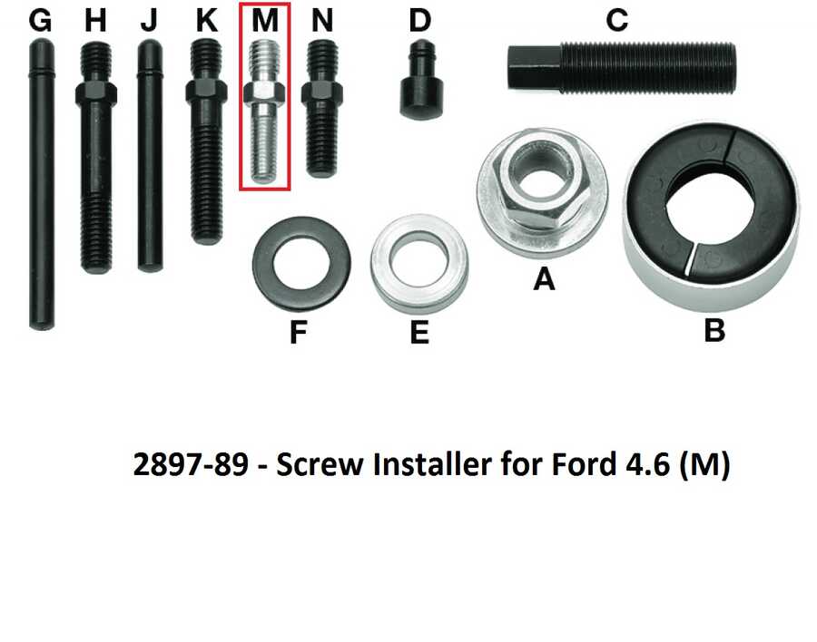 Replacement Screw Installer for Ford 4.6 for KD 2897
